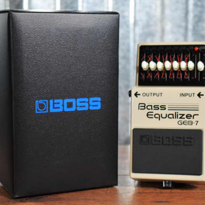 Boss GEB-7 Bass Seven Band Graphic Equalizer Effect Pedal image 1