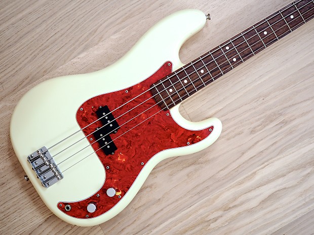 1991 Fender Precision Bass '62 Vintage Reissue PB62 Olympic White MIJ Japan