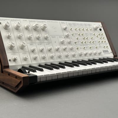 Korg MS-20 Mini Limited Edition White w/ Wood Sides