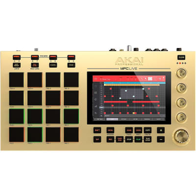 Akai Professional MPC Live II Controller Gold