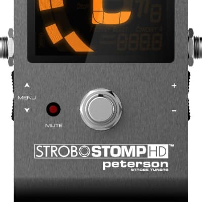 Peterson SS HD StroboStomp HD - Sintonizador estroboscópico con paño de  pulido y 2 cables