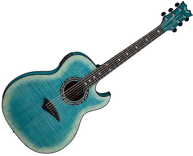 Dean EXFM FD Exhibition FM Faded Denim, Acoustic-Electric | Reverb