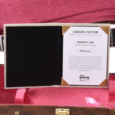Gibson Custom Shop Murphy Lab 1959 ES-355 Reissue Ebony Ultra Light Aged w/Stop Bar (Serial #A940040) image 10