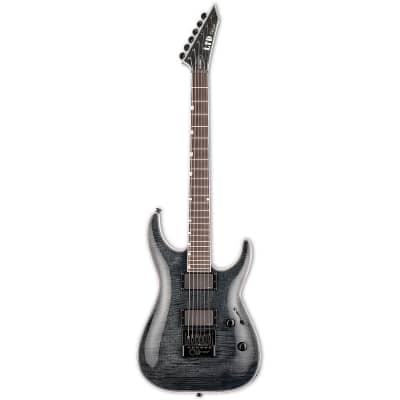 ESP LTD MH-1000 Evertune ET FM See Thru Black B-STOCK Electric Guitar MH 1000 STBLK - KOREA for sale