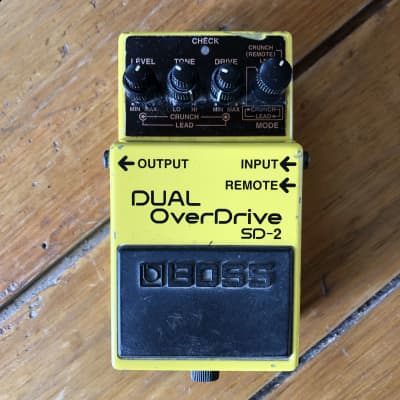 Reverb.com listing, price, conditions, and images for boss-sd-2-dual-overdrive