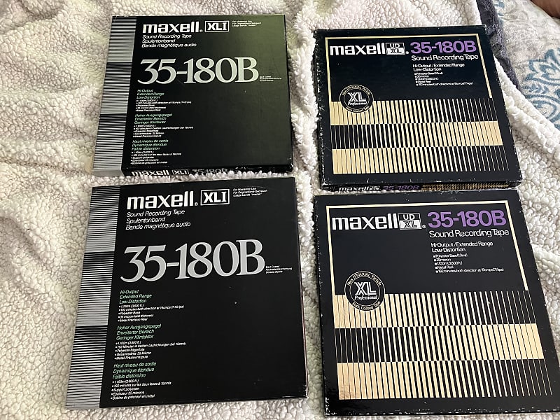 Maxell UDXLII 10.5 3600' EE reel to reel tape- one is NOS?