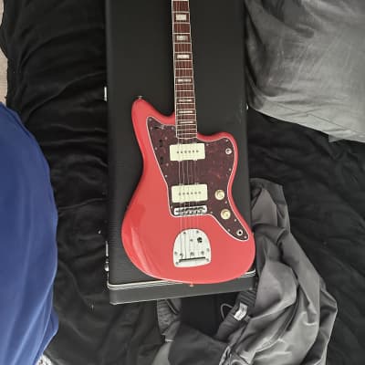 Fender Limited Edition 60th Anniversary Classic Jazzmaster with Matching Headstock Pau Ferro Fretboard 2018 - Fiesta Red image 1