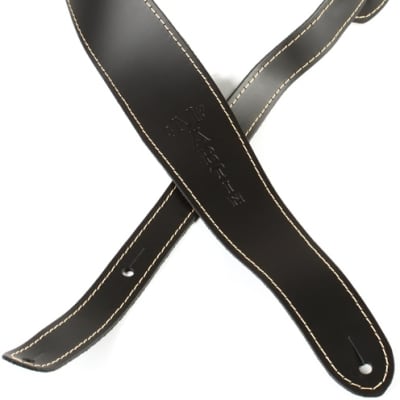Martin Slim Leather Strap - Black image 1