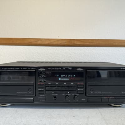 Kenwood KX-W8010 Dual Cassette Deck Tape Recorder Dubbing HiFi Stereo Japan image 1