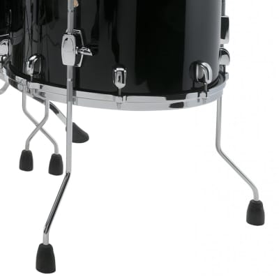 Tama MBSF14A-PBK Starclassic Performer Floor Tom 14" x 12" - Piano Black/Chrome HW image 4