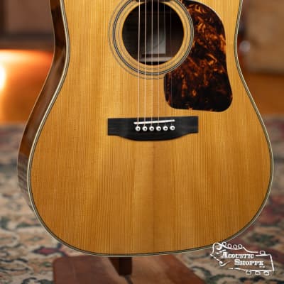 Gallagher The Bluegrass Bell Torrefied Adirondack/Madagascar Rosewood Sunburst Dreadnought Acoustic Guitar #4110 image 8
