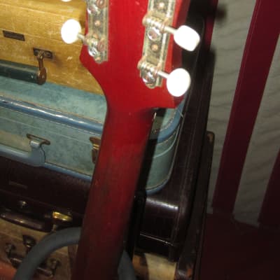 1963 Guild S-50 Jet Star Cherry Red With Hard Case image 8