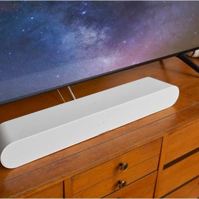 Sonos Ray Essential Soundbar, for TV, Music and Video Games - White image 7