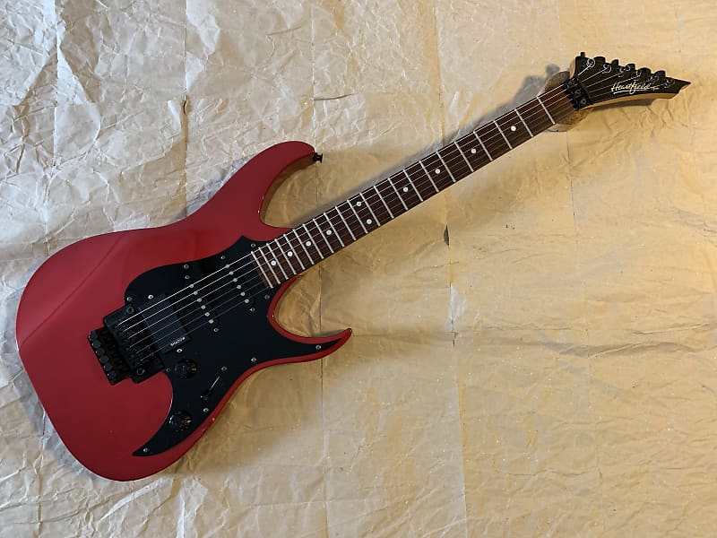 Heartfield  Fender Talon I 90s - Shadow Humbucker Org. Floyd Rose II  Candy Apple Red in Very Good Condition with GigBag image 1