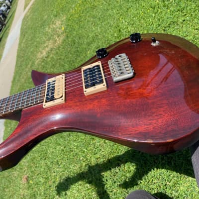 1999 Driskill Diablo Honduran Mahogany Guitar PRS tuners -wide/fat neck image 7