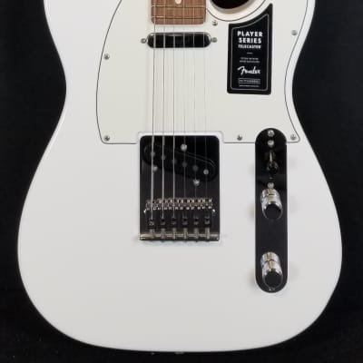 Fender Player Telecaster Electric Guitar, Pau Ferro Fingerboard, Polar White image 6