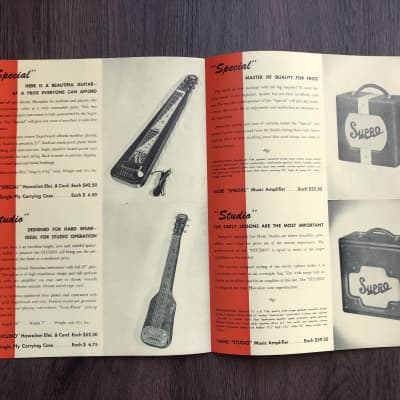 1956 Supro Catalog Case Candy Brochure image 6
