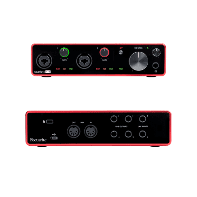 Focusrite Scarlett 4i4 3rd Gen 4-in, 4-out USB audio interface