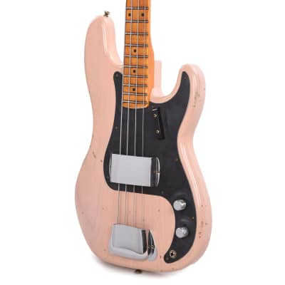 Fender Custom Shop 1957 Precision Bass Ash Relic Aged Trans Shell Pink (Serial #R132500) image 2