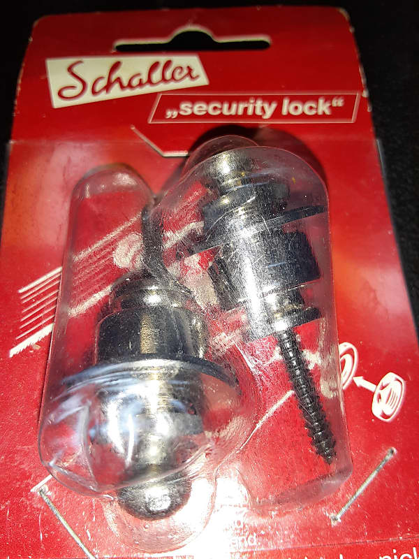 Schaller Strap Locks Chrome Old Style! Reverb