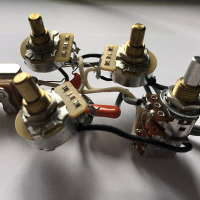 Complete Rickenbacker 4001 / 4003 wiring with push pull image 3