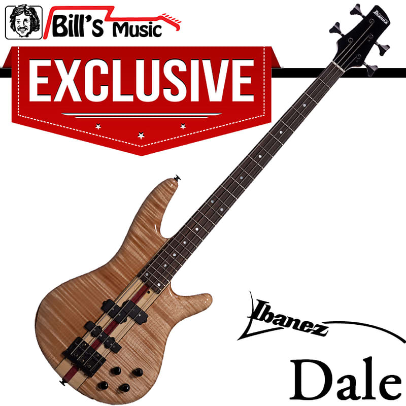 Ibanez "Hoshino 50th Anniversary LA Custom Shop 6" - "DALE" Electric Bass -  Natural Gloss Finish image 1