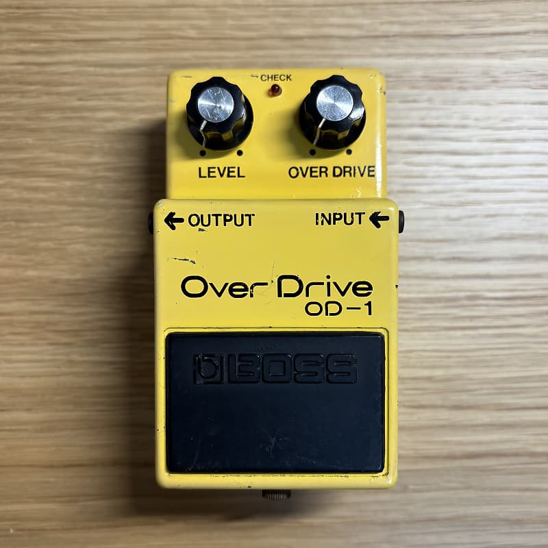 BOSS Over Drive OD-1 （NEC : μPC4741C） OD-1 Over Drive 1979 Vintage NEC μPC4741C Chip Japan | Reverb