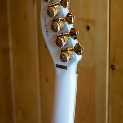 Carparelli Classico SH1 Electric Guitars - Opalescent White *showroom condition image 9