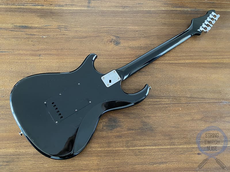 Aria Pro II Guitar, RS Wildcat, SUPER STRAT, Black, MIJ Aria Pro II Guitar, RS Wildcat, SUPER STRAT, Black, MIJ