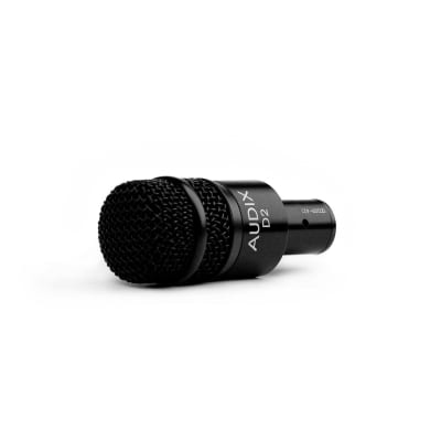 Audix D2 Dynamic Hypercardioid Instrument Microphone, 3-Pack, with 3 Audix D-Vice Clips image 5