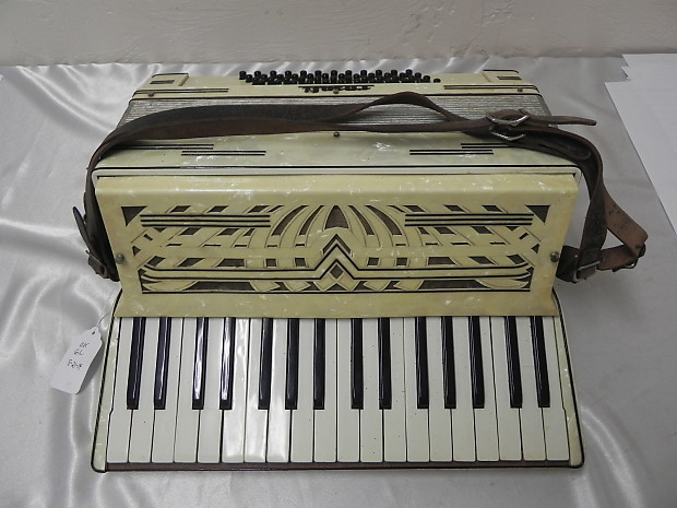 Rosati Vintage Accordion 1930 s Mother of Pearl