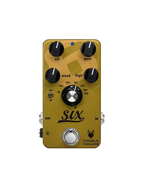 NEW!!!! Tsakalis Audioworks Six -Booster/Overdrive FREE SHIPPING!!!!
