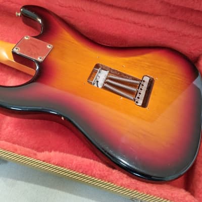 Fender SRV Stevie Ray Vaughan Signature Stratocaster 1997 - Sunburst image 5