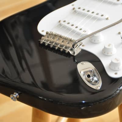 ESP EDWARDS ST90ALM BK Black / Made In Japan / Stratocaster® Type / E-ST90ALM-BK image 4