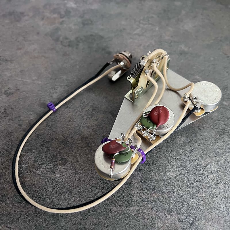 Fender Stratocaster Grease Bucket Wiring Harness NOS Reverb