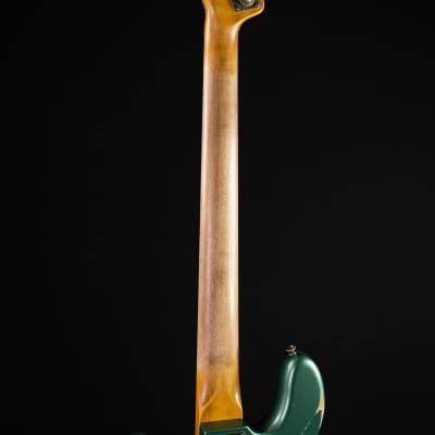 Fender Custom Shop LTD 1960 Precision Bass Heavy Relic - Aged Sherwood Green Metallic #8319 image 12