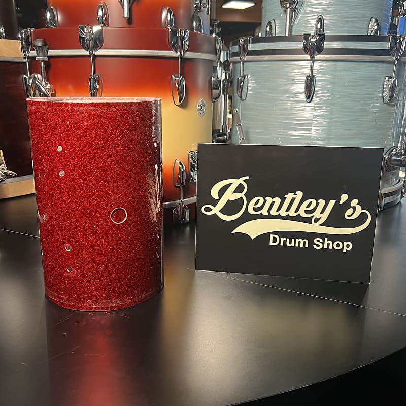 Vintage 60's Gretsch 12x15" Marching Snare Drum Wrap in Red Reverb