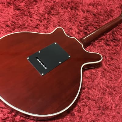 Good Burns LONDON Brian May Signature Model Electric Guitar Special Red Soft Case Used in Japan image 6