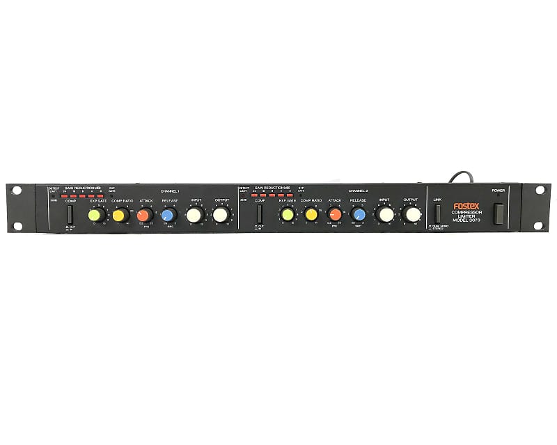 Fostex Model 3070 コンプレッサー / リミッター 大人気新品 3070 MODEL Fostex / リミッター コンプレッサー
