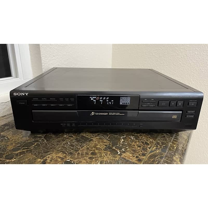 Sony CDP-C250Z 5 Disc CD Changer Player Carousel. Tested | Reverb
