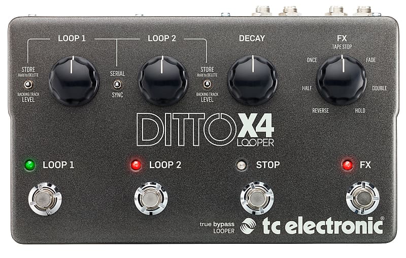 TC Electronic Ditto X4 Looper Pedal image 1
