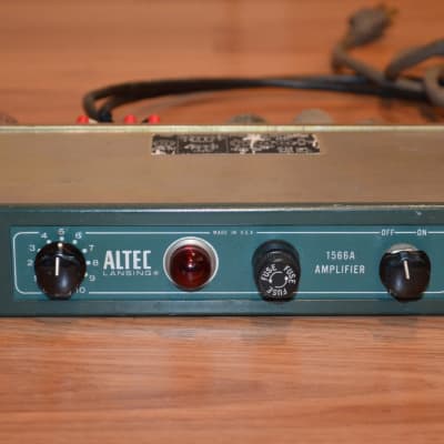 Vintage 1965 Altec 1566A tube microphone/DI/line preamp-transformer in/out  - fully restored! #2 | Reverb