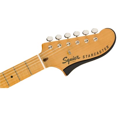 Squier by Fender Classic Vibe Starcaster Guitar, Maple Fingerbaord, Natural image 5