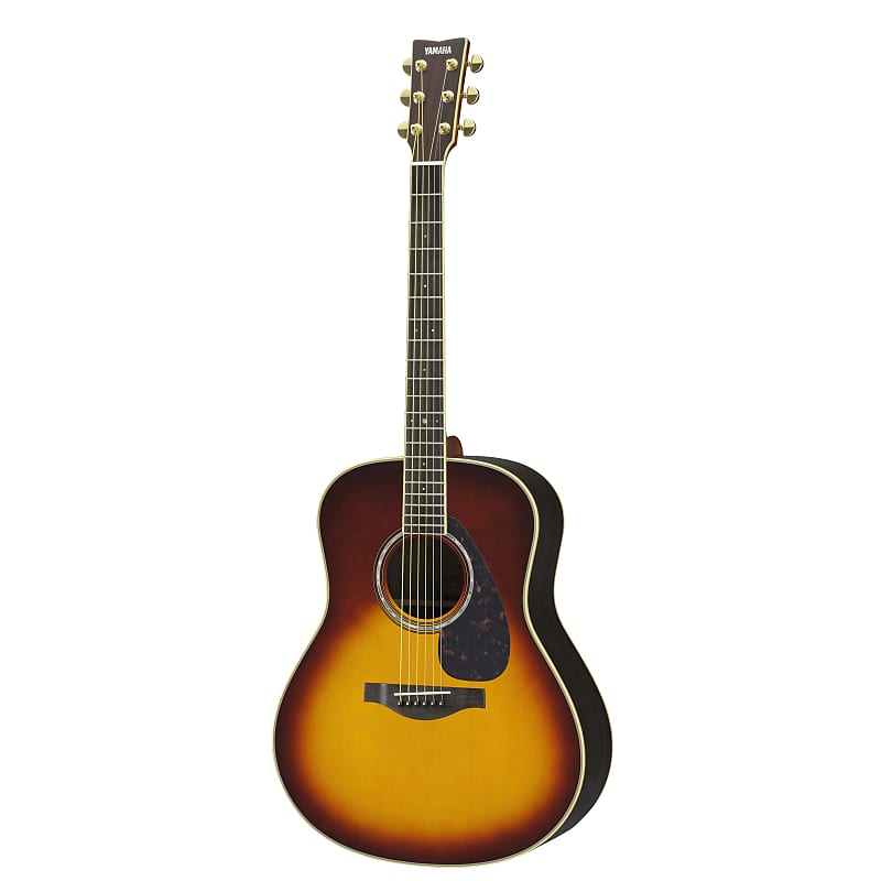 Yamaha LL6 Acoustic Guitar - Brown Sunburst | Reverb