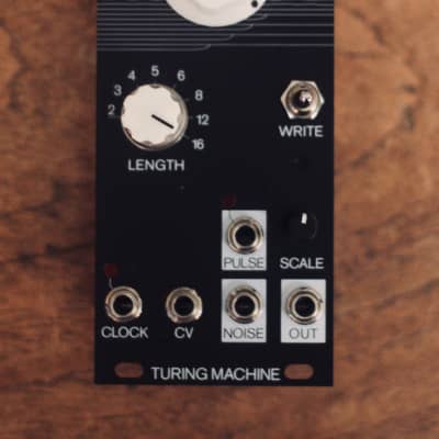 Music Thing Modular Turing Machine MkII (Black Aluminium Panel/Cream Knobs) Eurorack Module image 2