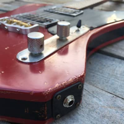 Pardo guitars- Firecaster  RED- RELIC image 8