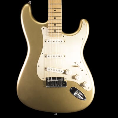 Fender American Deluxe MN Stratocaster 2012 - Aztec Gold for sale