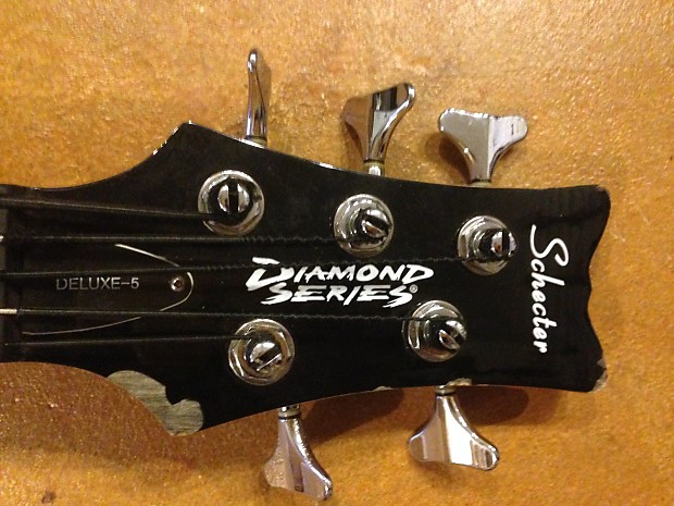 Schecter Diamond Series Deluxe 5 String Electric Bass Guitar