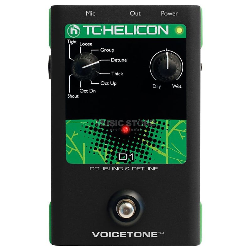 TC Helicon  VoiceTone D1 Doubling and Detuning Vocal Processor image 1