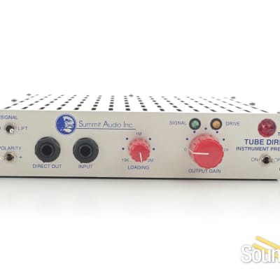 Summit Audio TD-100 Tube Instrument Preamp and Direct Box | Reverb